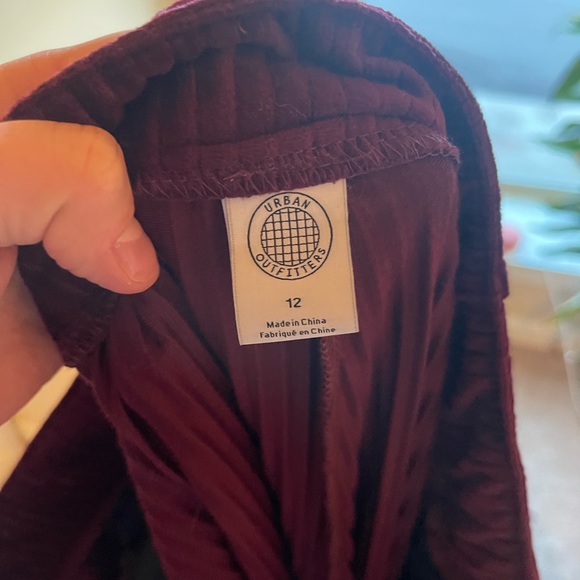 UO Velvet Flare Pants - Picture 1 of 4